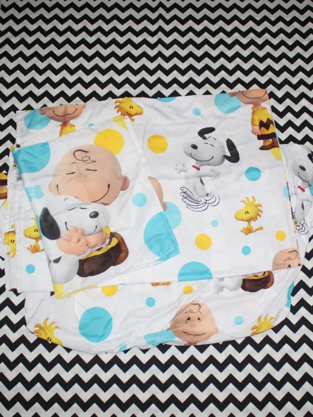 3-Piece Peanuts/Snoopy Microfiber Twin Sheet Set